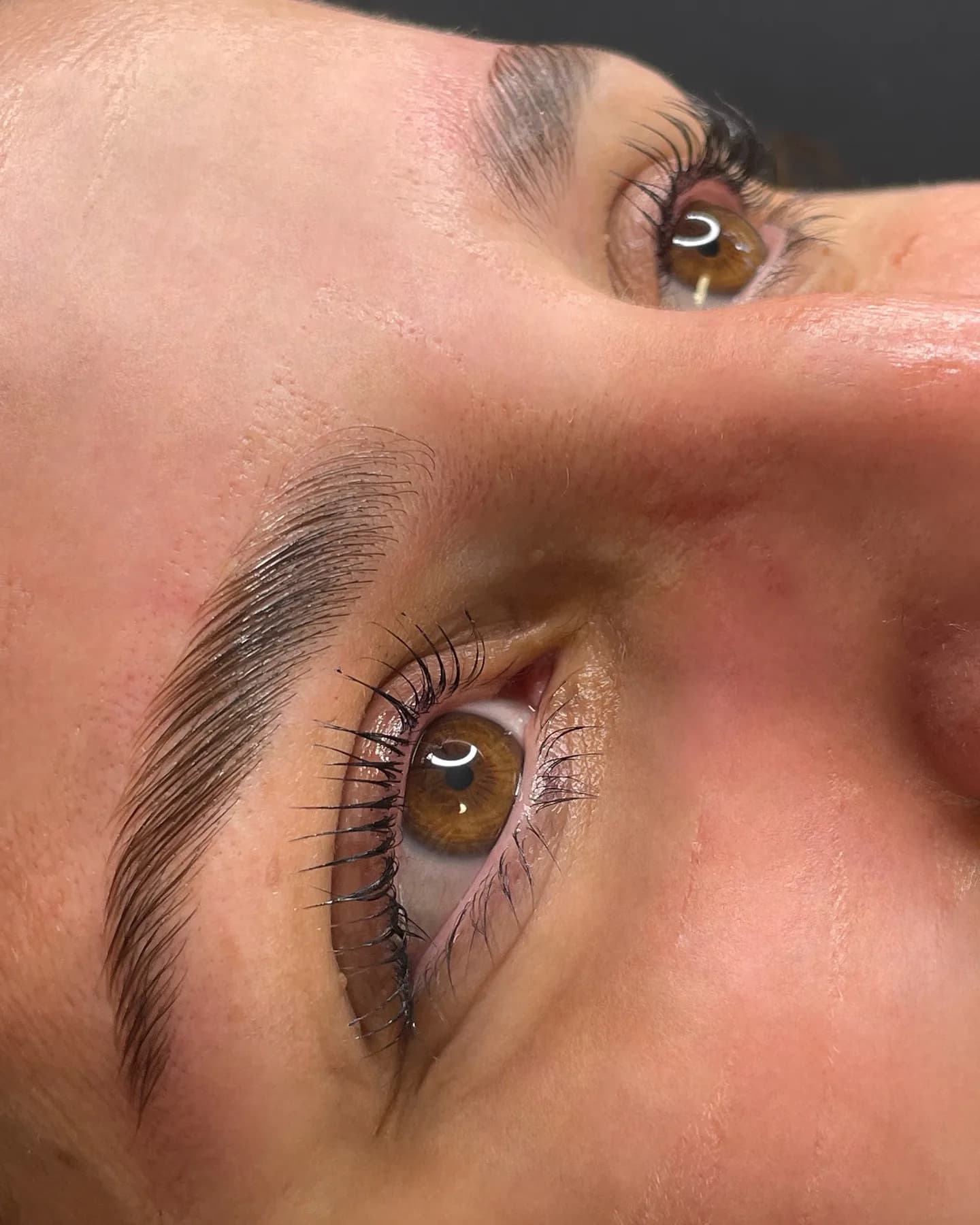 Micropigmentación de cejas pelo a pelo — después