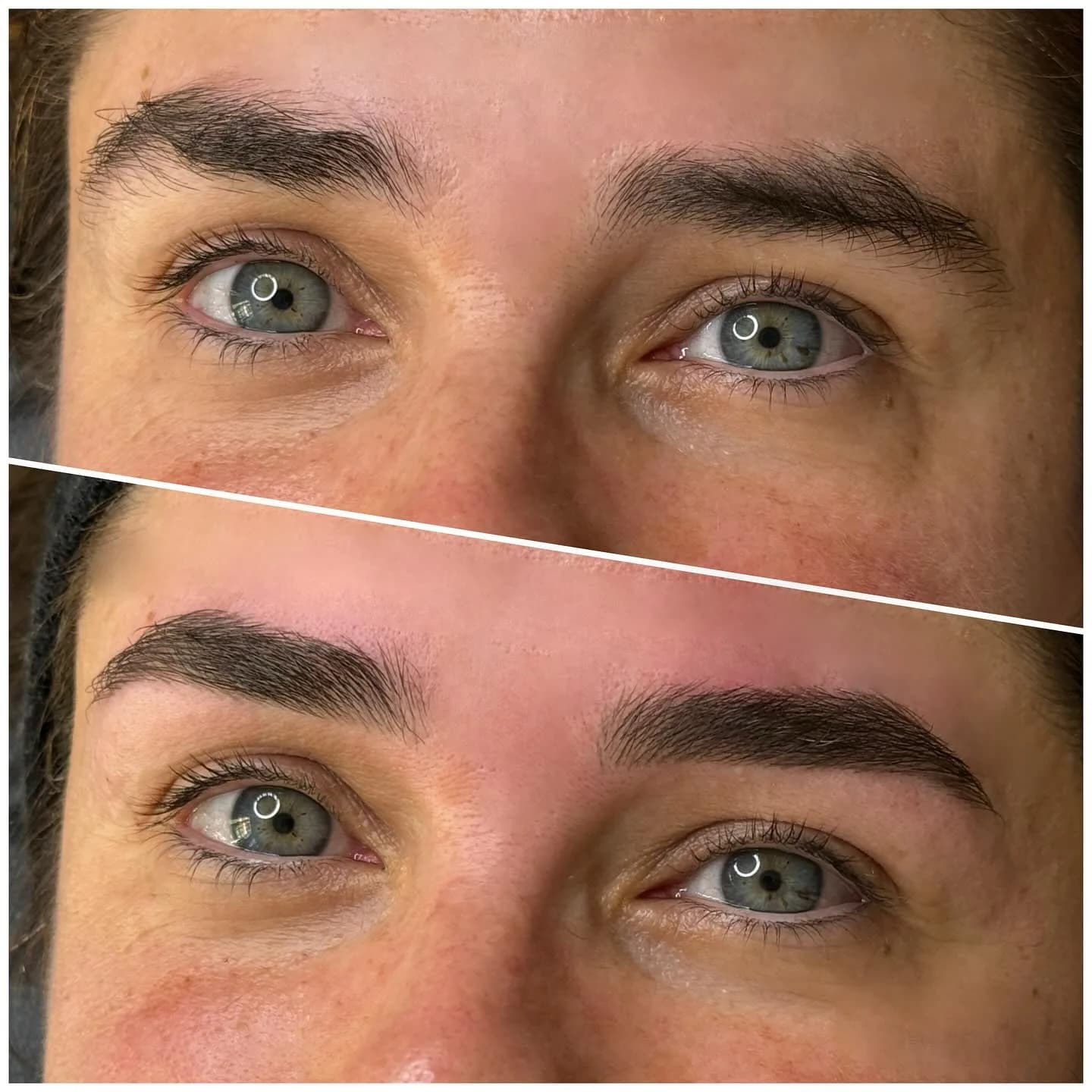 Cejas con micropigmentación